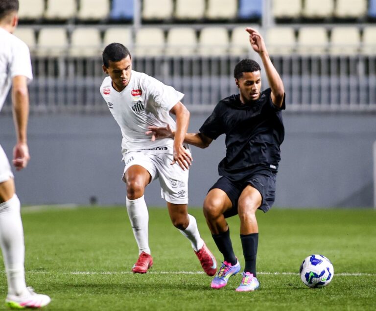 Corinthians Sub-20 chega a 11 clássicos sem vitória após empate contra o Santos