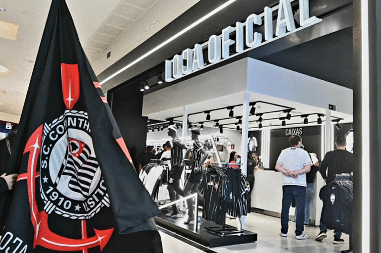 Corinthians inaugura quinta loja conceitual de produtos oficiais do clube
