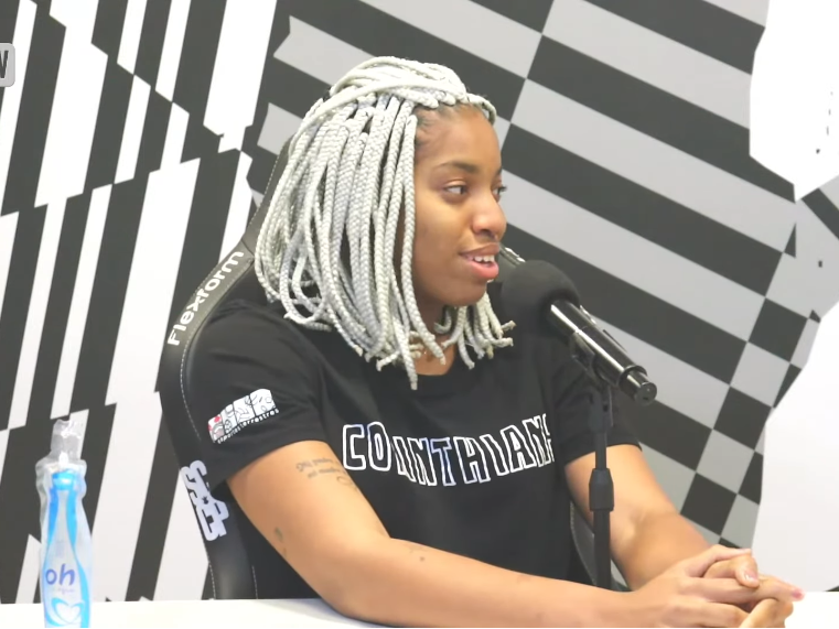 Em entrevista à Corinthians TV, Nahomis Vargas fala sobre carreira e avalia início de passagem pelo clube -