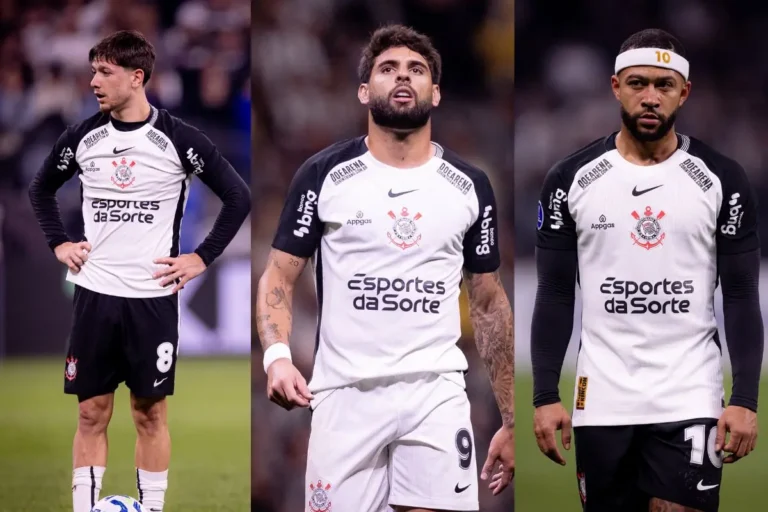 Trio ofensivo do Corinthians atuou junto em apenas 20% dos jogos em 2025