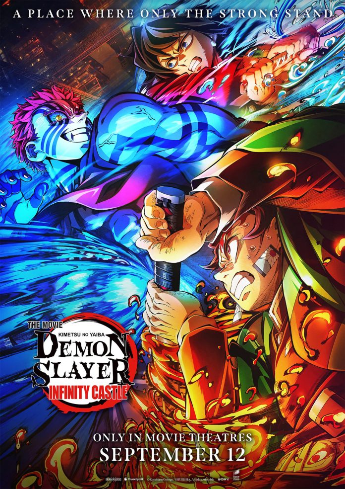 Demon Slayer Kimetsu no Yaiba – Infinity Castle Part 1 Akaza’s Return poster anime