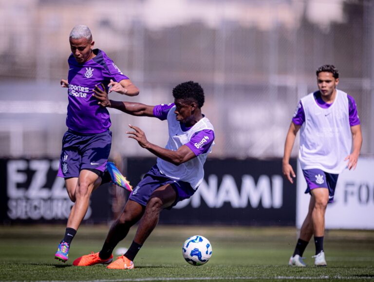 Corinthians finaliza preparação para enfrentar Fortaleza pelo Campeonato Brasileiro