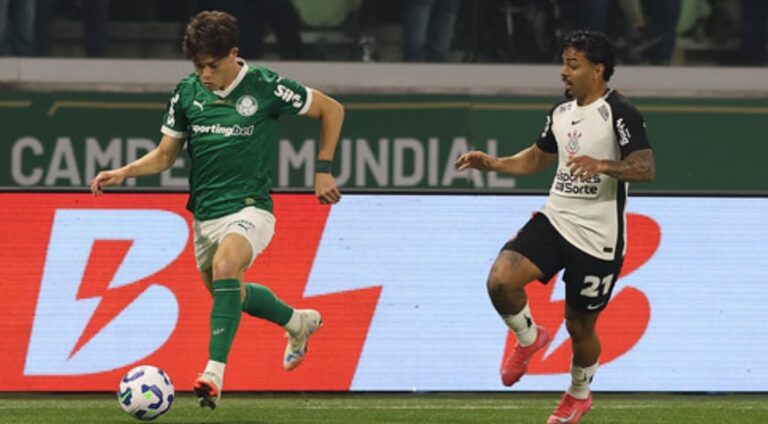Corinthians se impõe no Allianz Parque, vence o Palmeiras sem sustos e avança às quartas de final da Copa do Brasil
